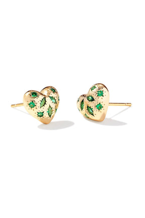Holland Heart Stud Earrings
