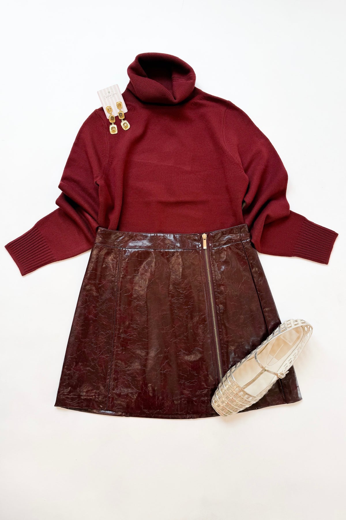 Babysoft Turtleneck Sweater Cabernet