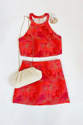 Alani Top Red Palm