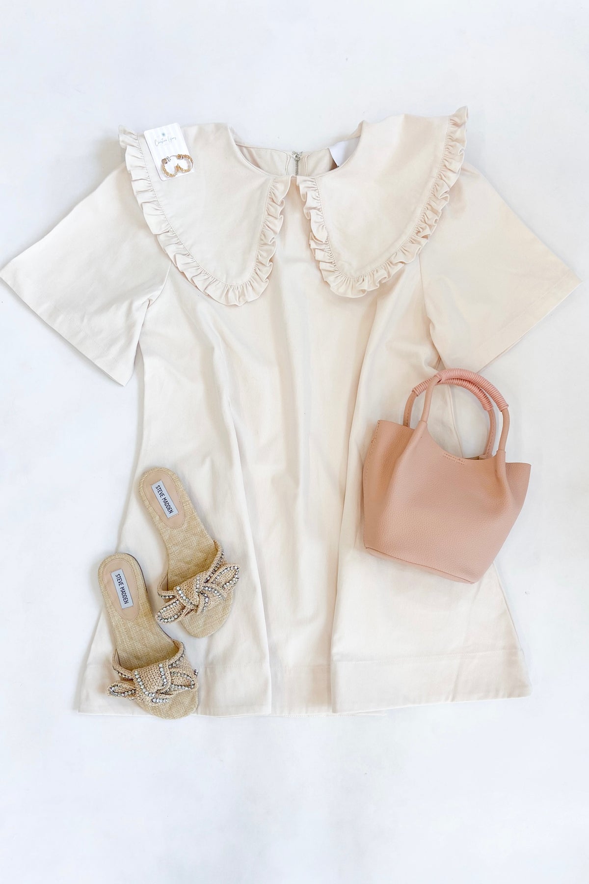 Georgie Dress Ivory