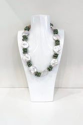 Baroque Pearl Statement Necklace