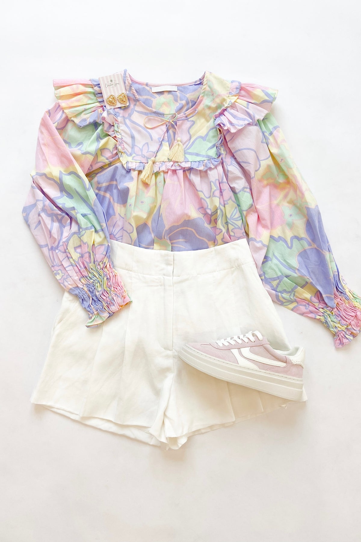 Pastel Lilac Blouse