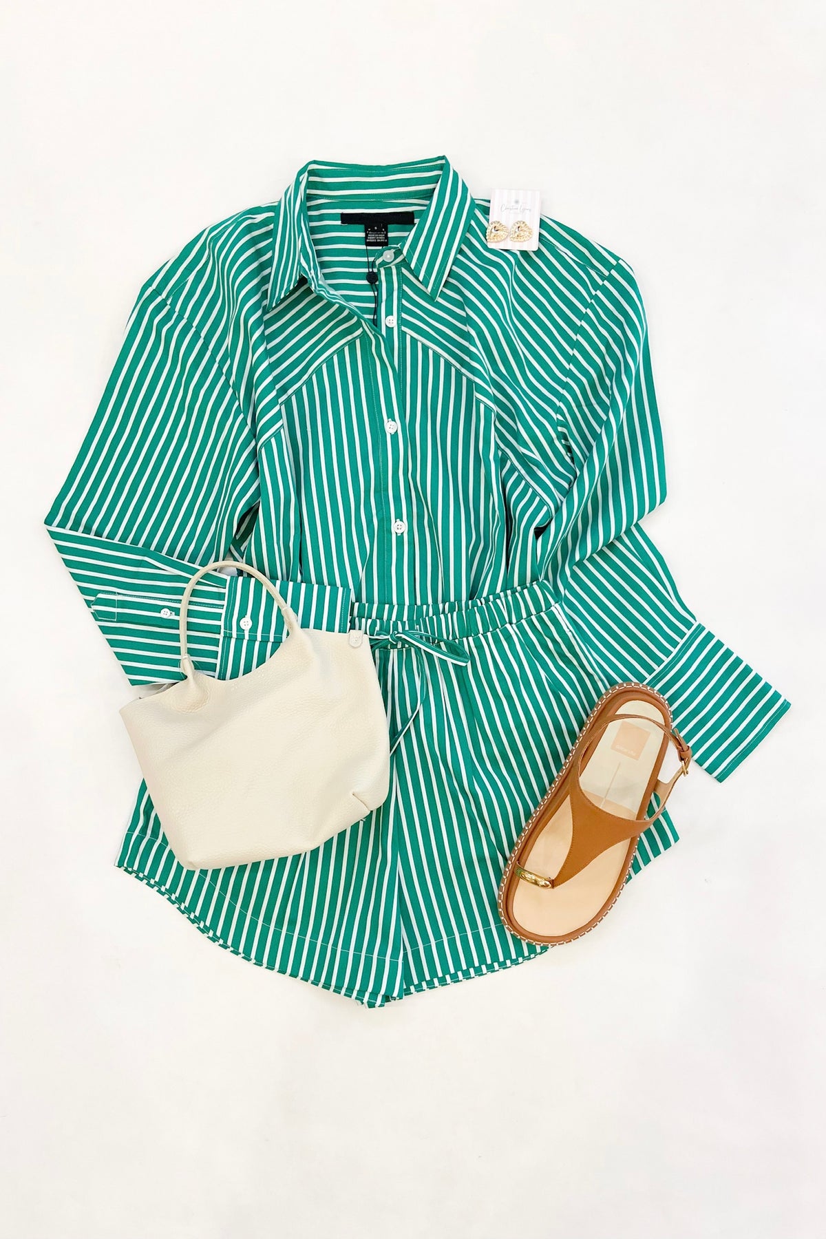 Alexis Cotton Short Green
