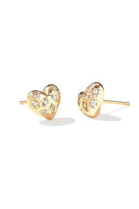 Holland Heart Stud Earrings