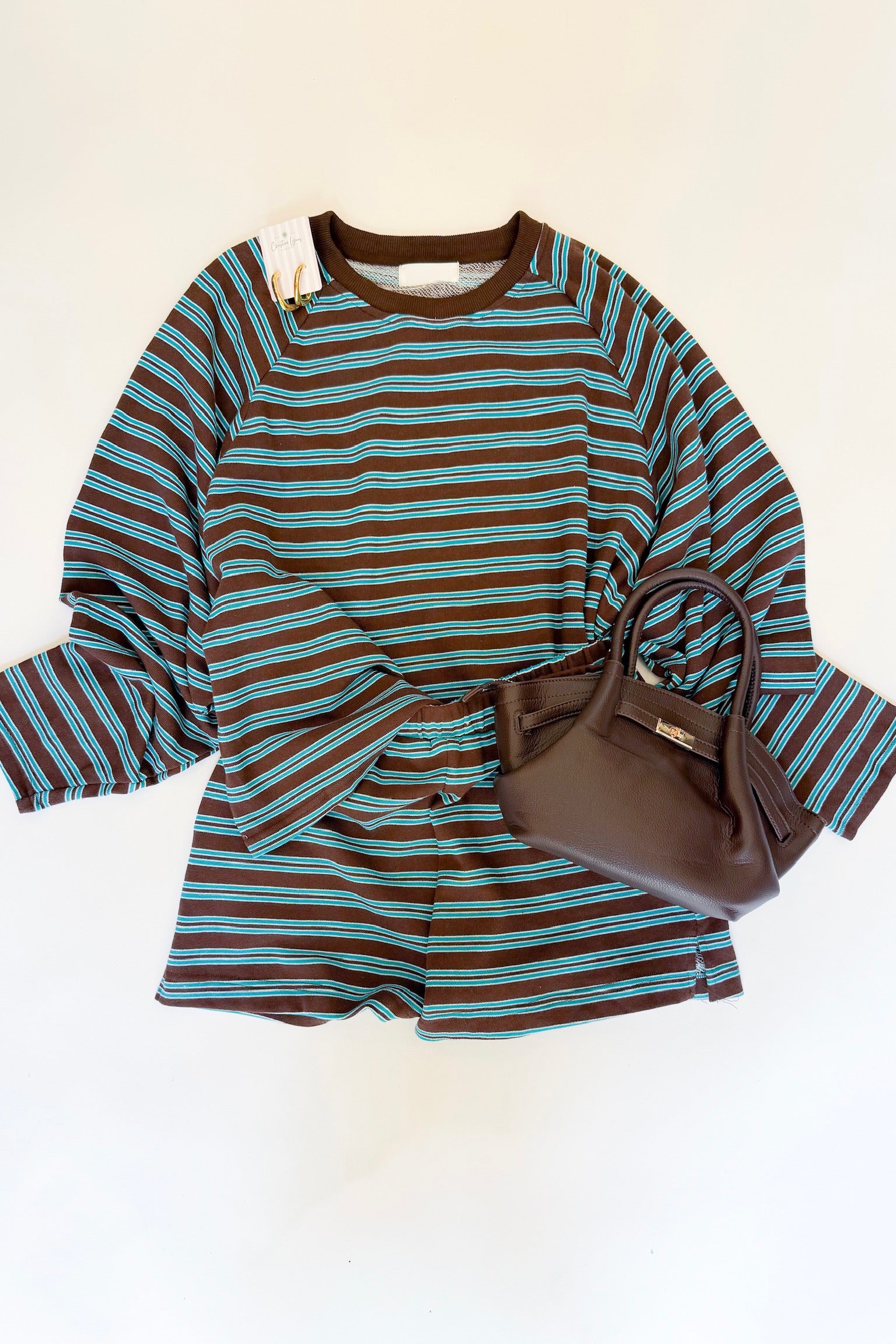 Mabry Striped Short Set