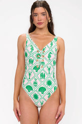 Kauai One Piece Coastal Collage