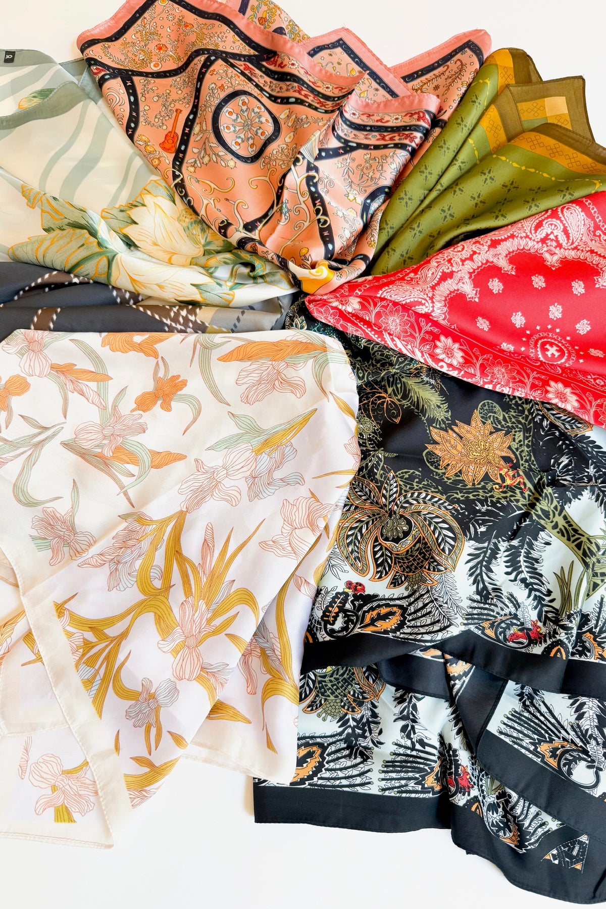 Satin Scarves