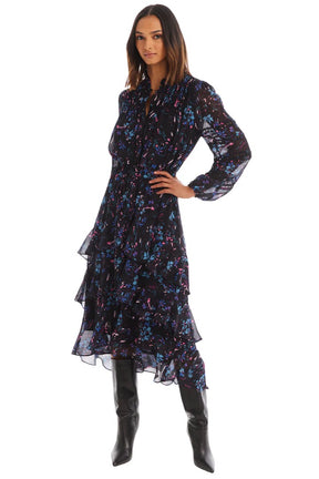 Erica Blouse Black Floral