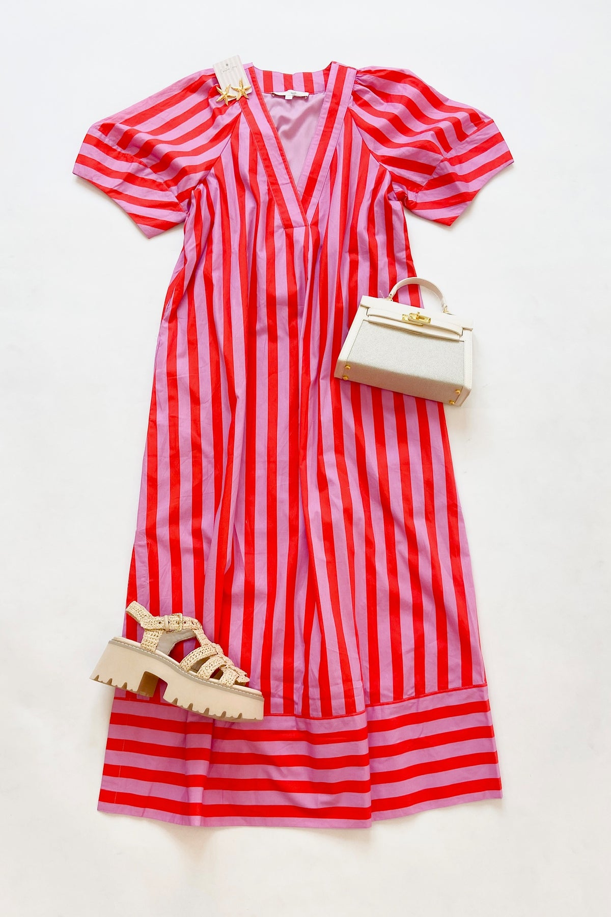 Kaylee Striped Maxi Dress