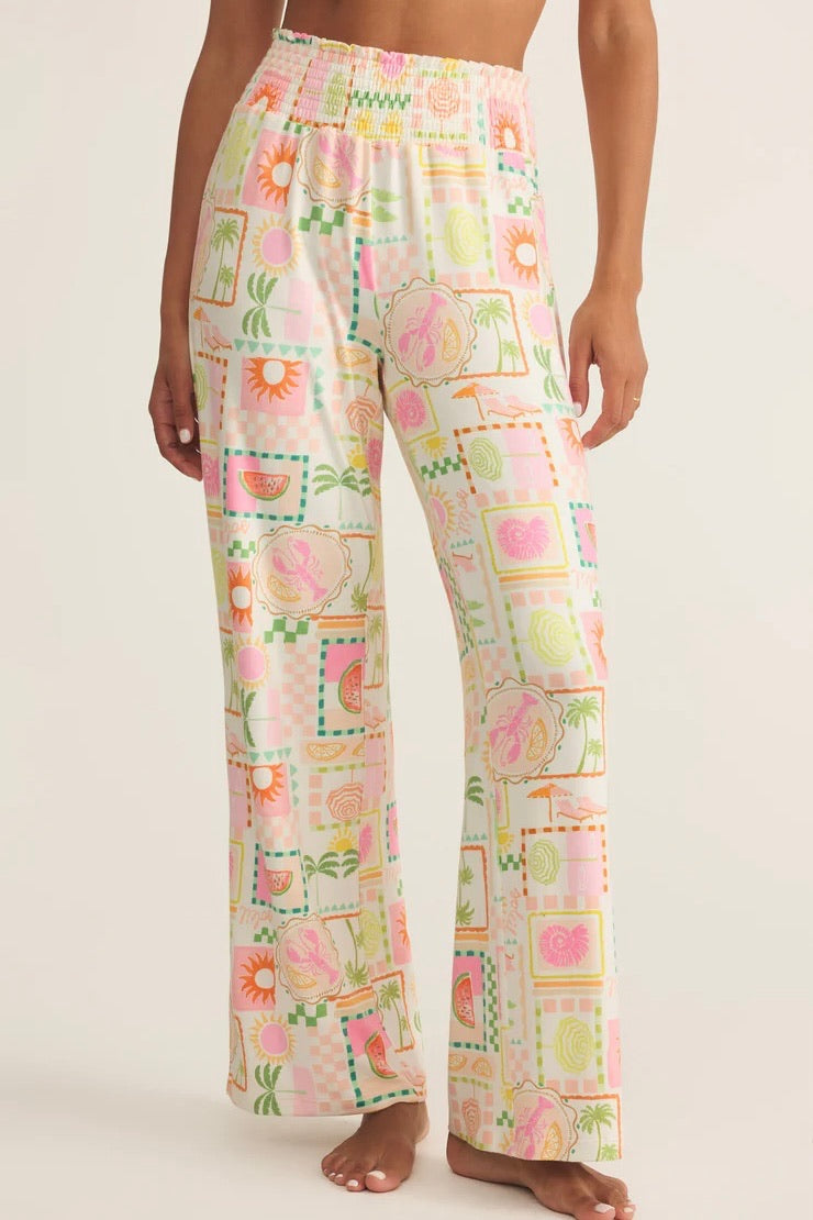 Soleil Pant White