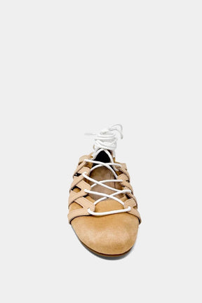 Pavlova Lace Up Flats