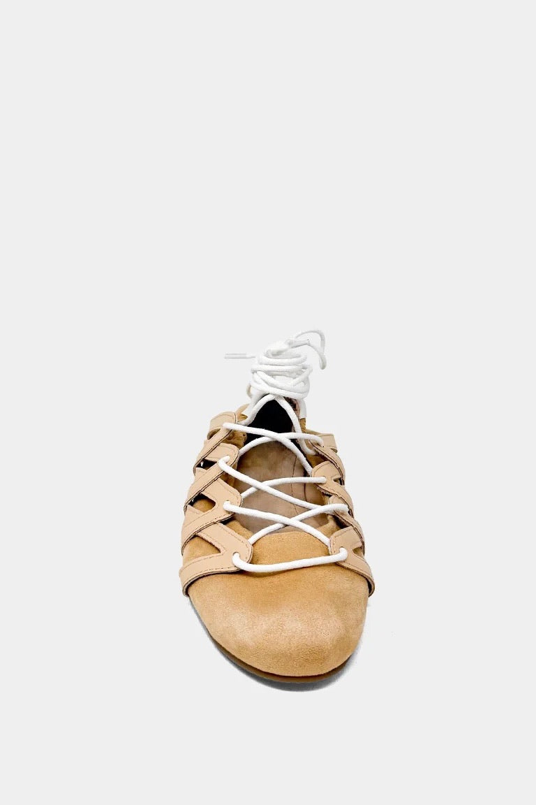 Pavlova Lace Up Flats