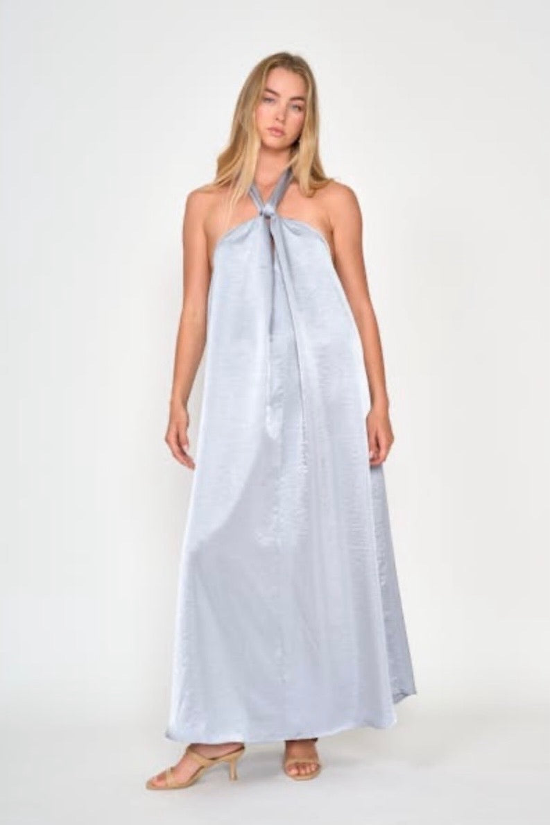 Ames Dress Cloudy Blue Medium