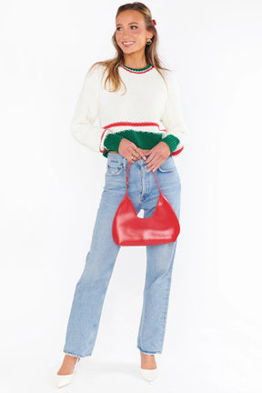 Festive Stripe Sweater