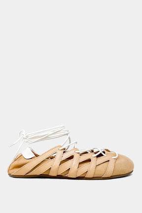 Pavlova Lace Up Flats