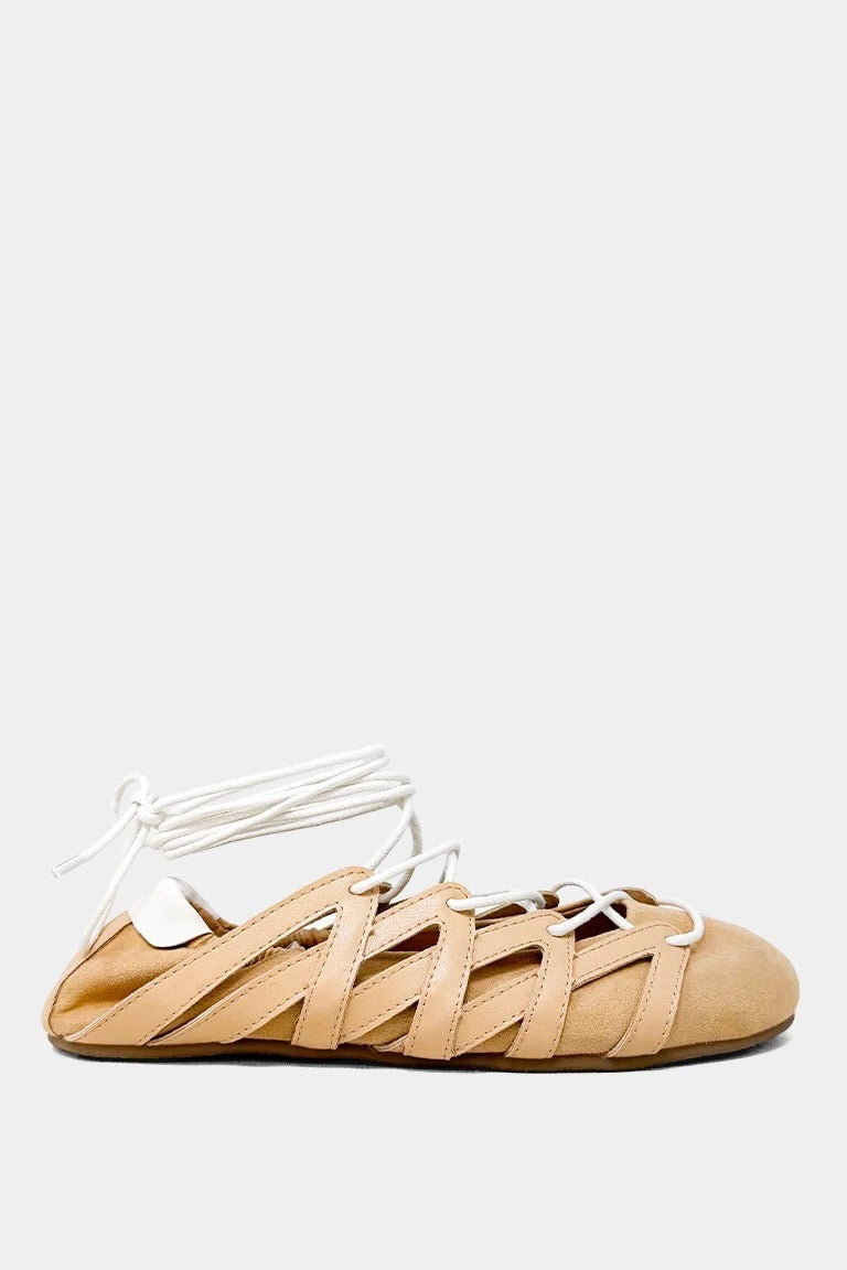 Pavlova Lace Up Flats