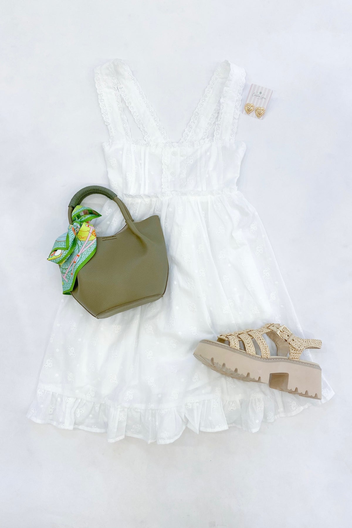 Erin Eyelet Dress