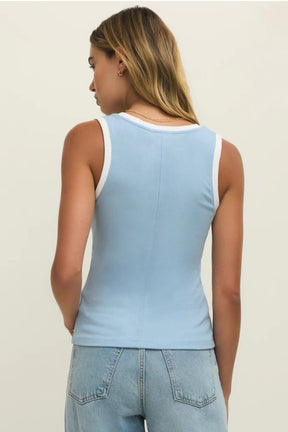Sirena Colorblock Rib Tank Coast