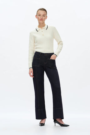 Katie Mid Rise Denim