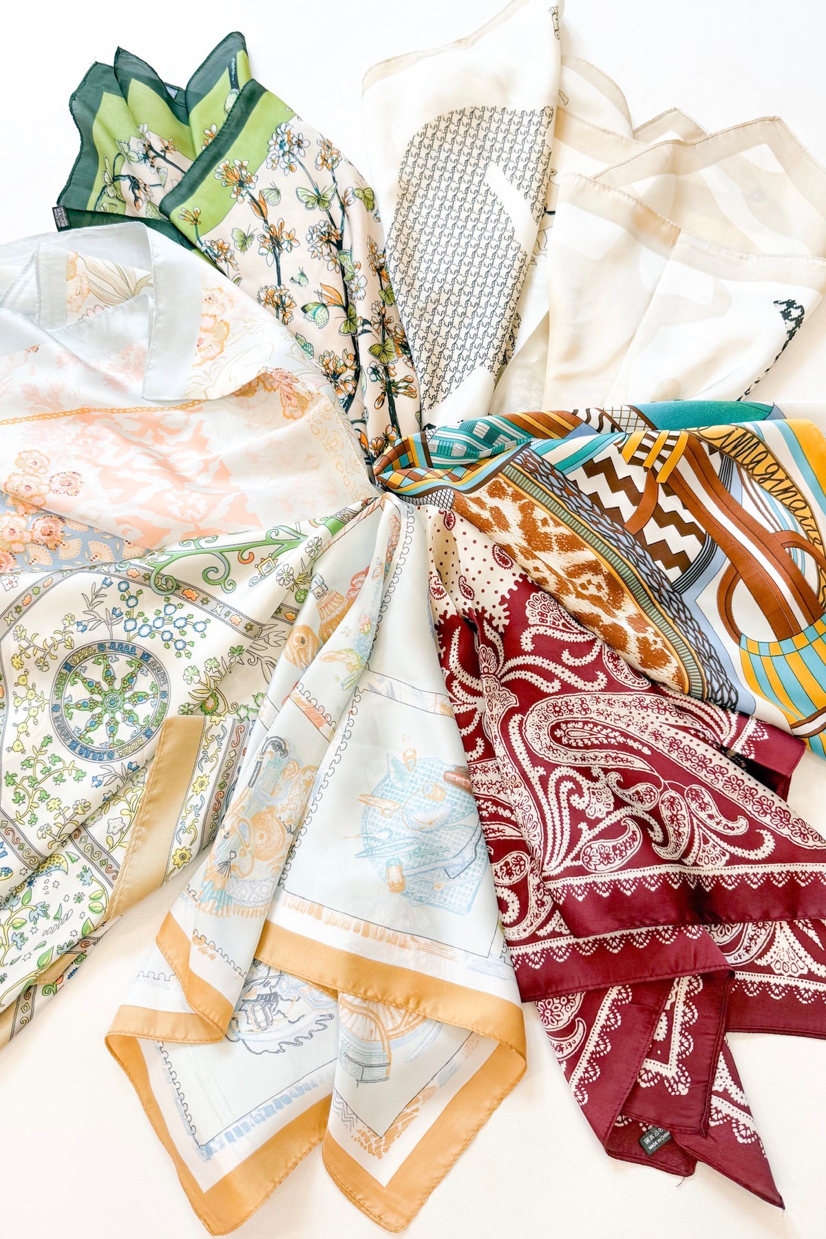 Satin Scarves