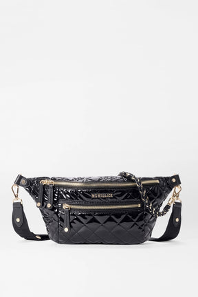 Small Crosby Crossbody Sling Black Lacquer