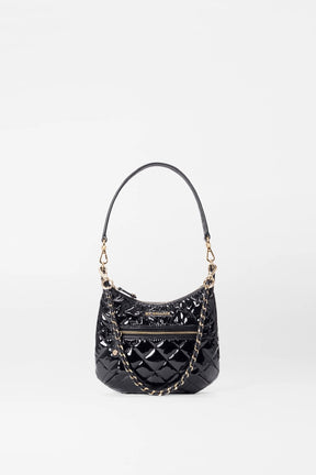 Mini Crosby Sienna Black Lacquer