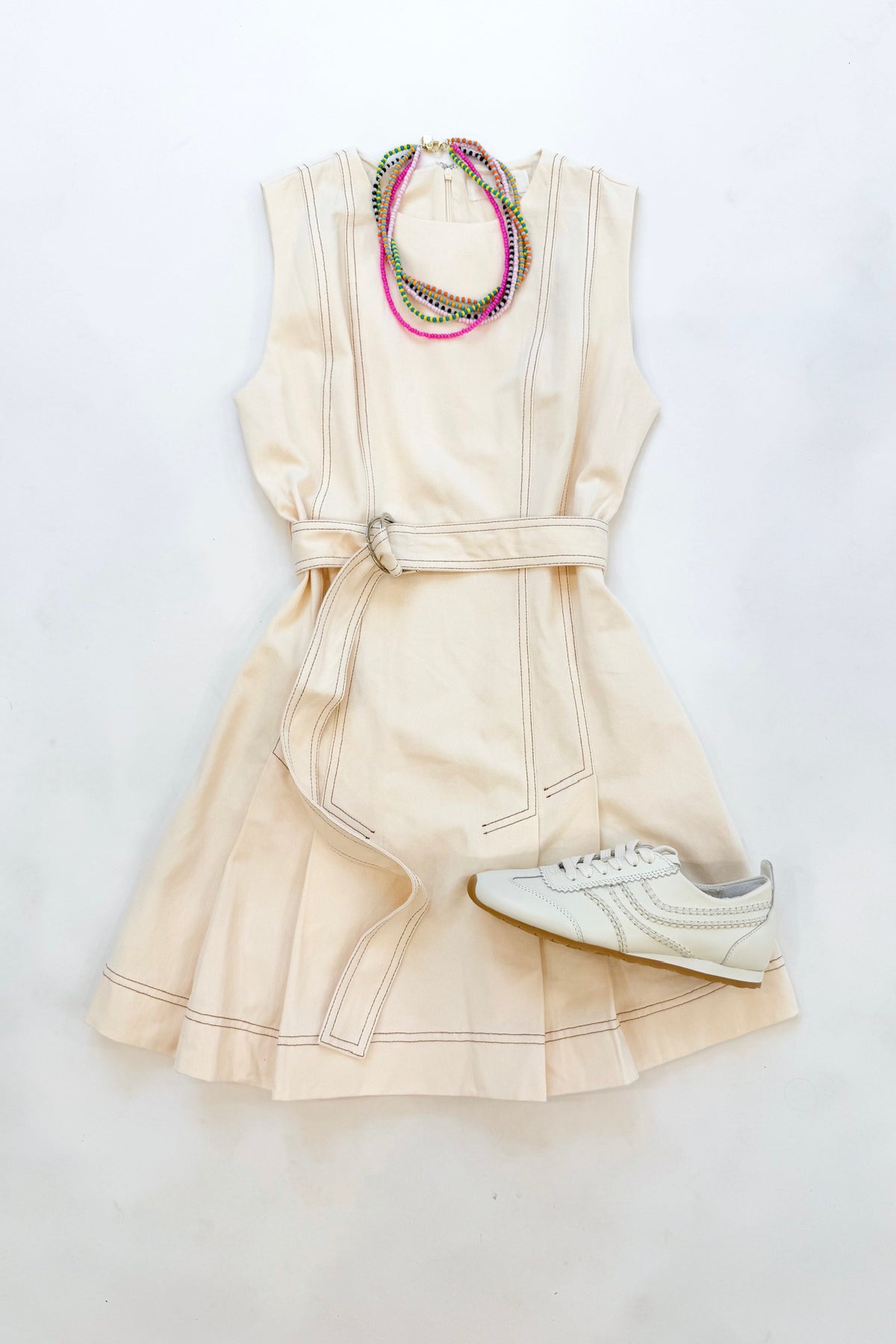 Callie Dress Cream