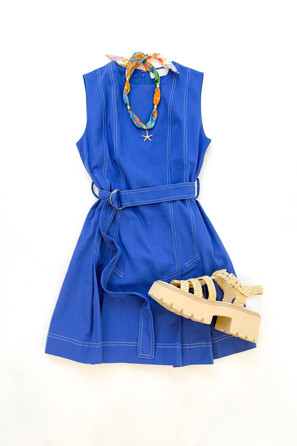 Callie Dress Blue