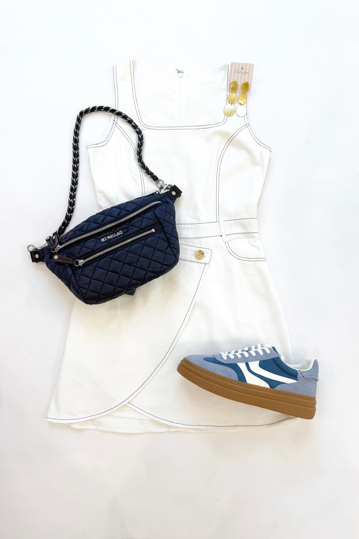 Cara Dress White