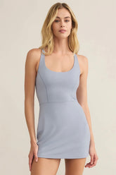 Crosscourt Dress Baja Mist