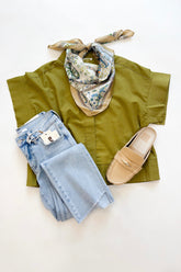 Tucker Blouse Martini