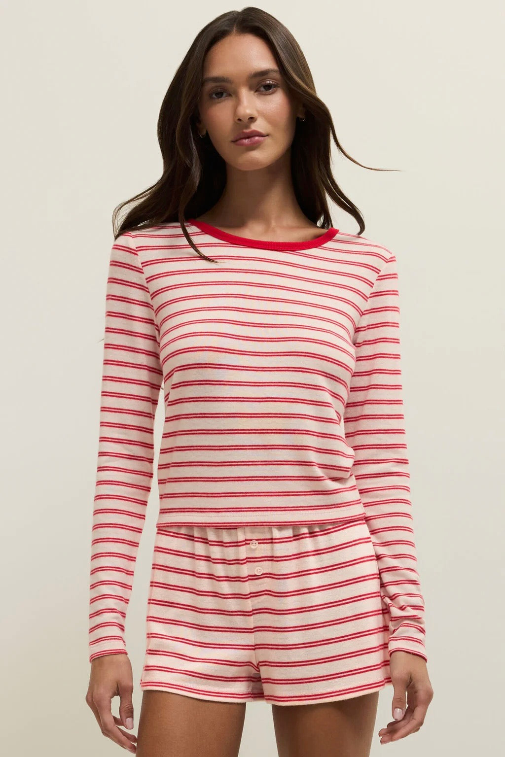 Night In Stripe Top