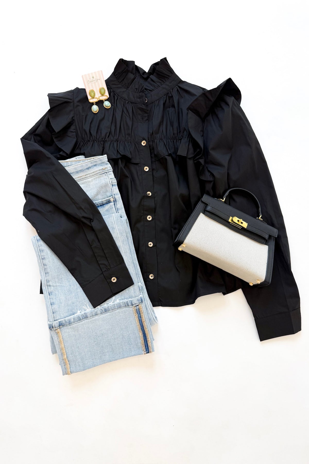 Penny Blouse Black