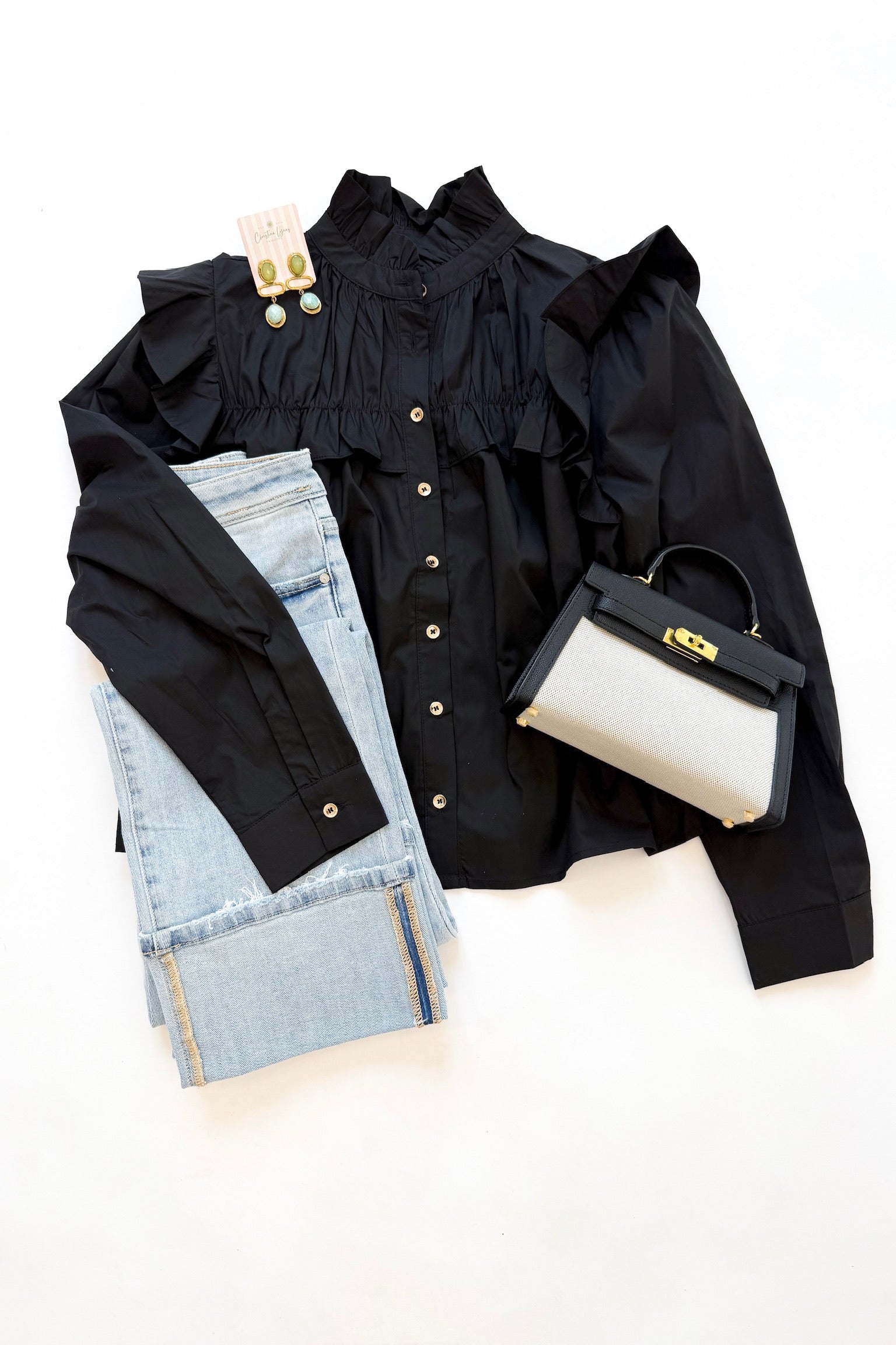 Penny Blouse Black
