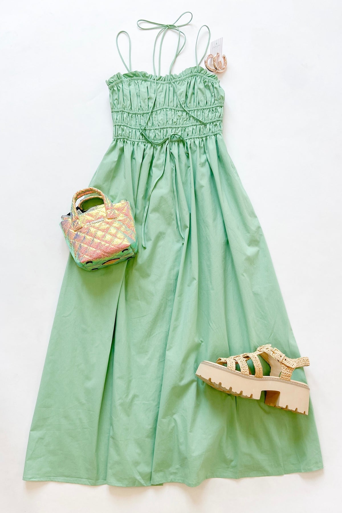Pesaro Dress Matcha