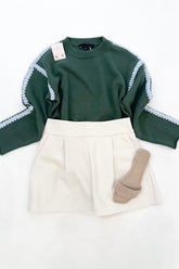 Moss Multi Crew Neck Sweater