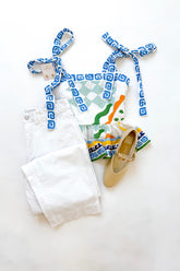 Harley Peplum Top Summer Spritz