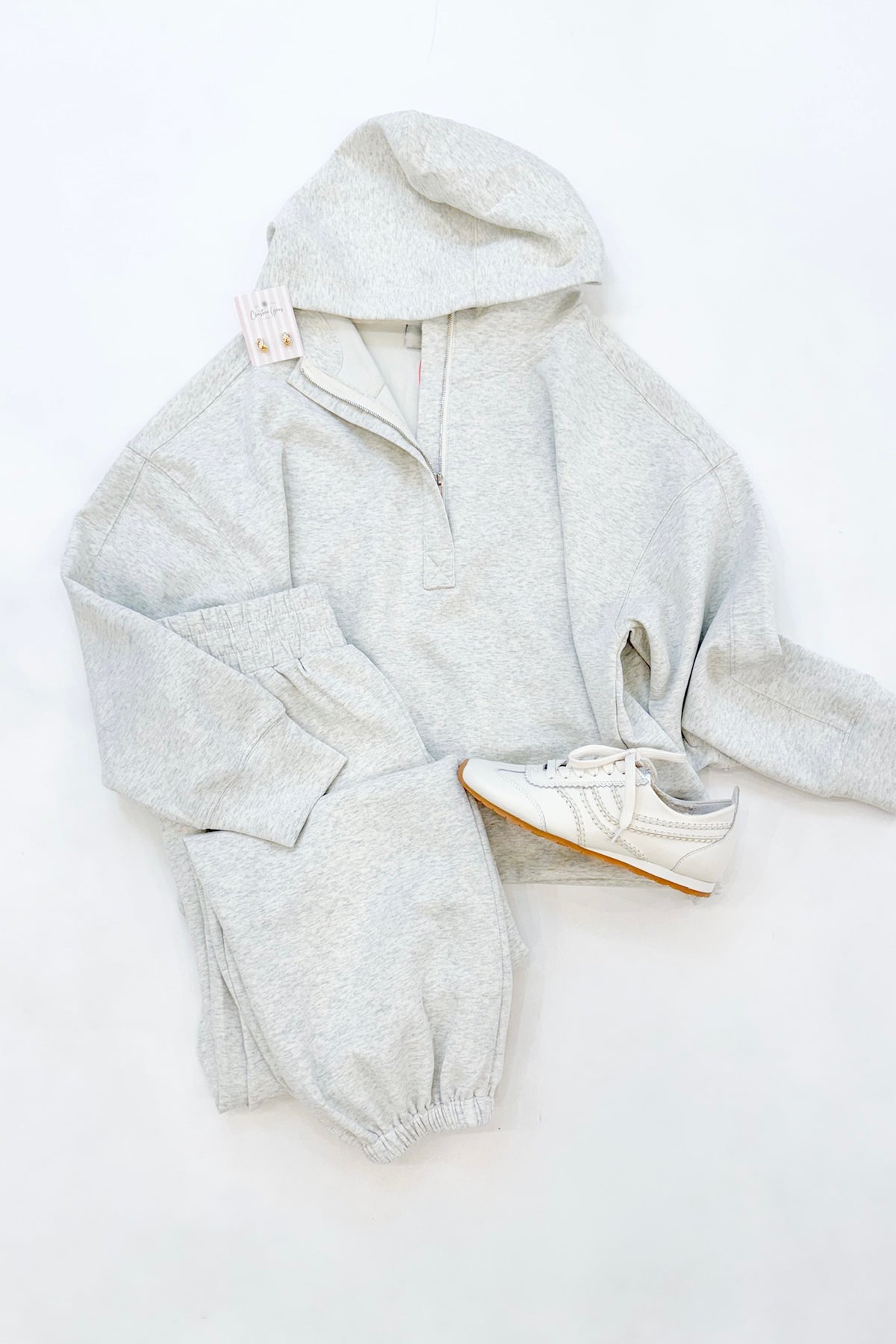 Heather Grey Cargo Set