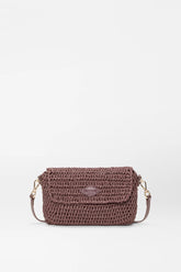 Crochet Convertible Crossbody Brown