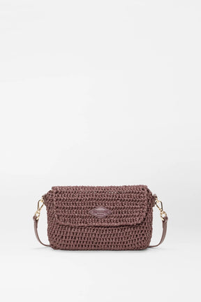 Crochet Convertible Crossbody Brown