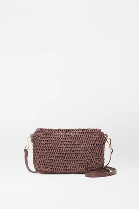 Crochet Convertible Crossbody Brown
