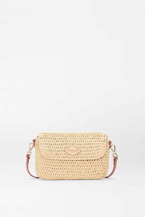 Crochet Convertible Crossbody Camel