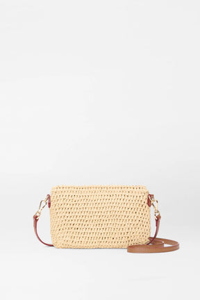 Crochet Convertible Crossbody Camel