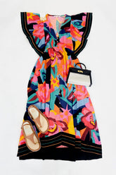 Alina Multi Midi Dress