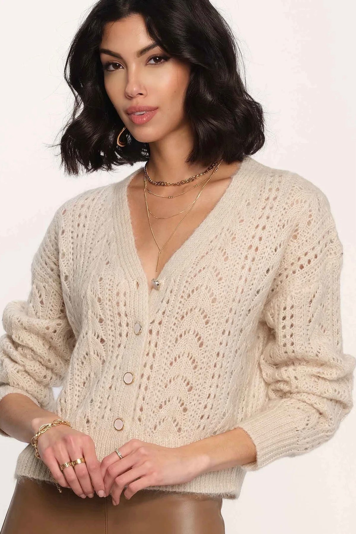 Grenier Cardi Ivory