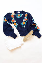 Piper Cardigan Navy