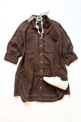 Rhodes Dress Brown