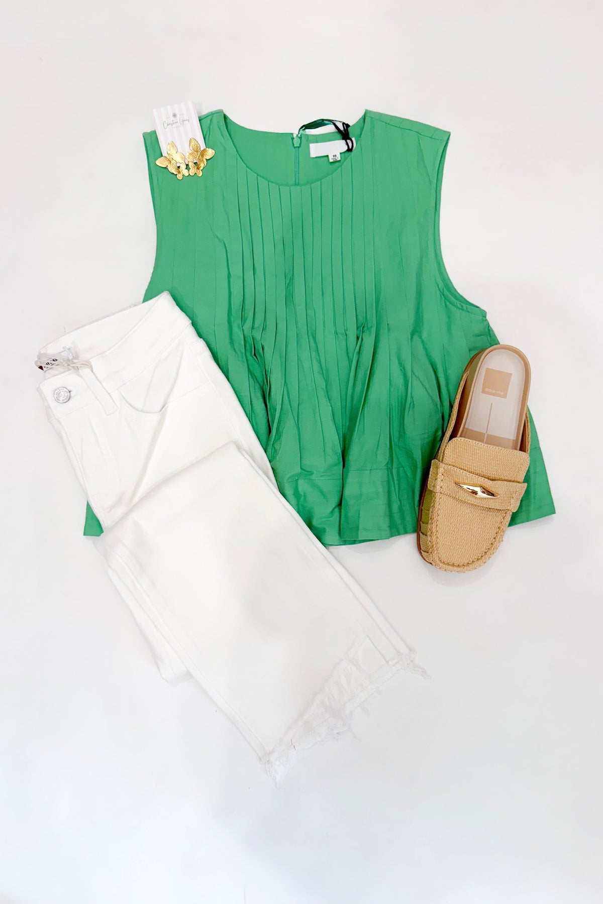 Polly Blouse Green
