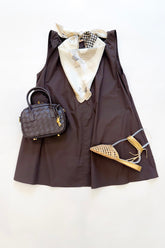Frances Dress Chocolate