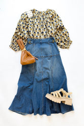 Minka Top Golden Print